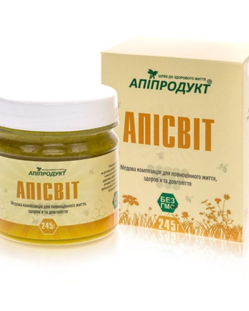 Апісвіт Апіпродукт банка та коробка 245 г