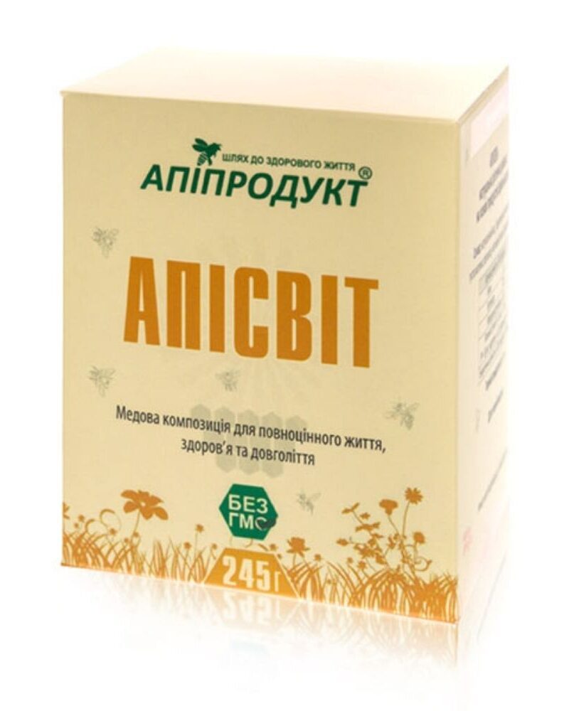 Медова композиція Апісвіт ТМ Апіпродукт 245 г коробка